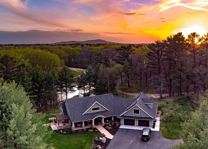 Wisconsin Wausau Aerial View