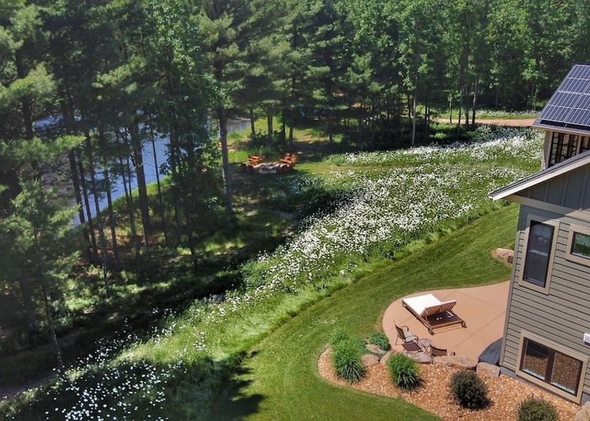 Wisconsin Wausau Aerial View