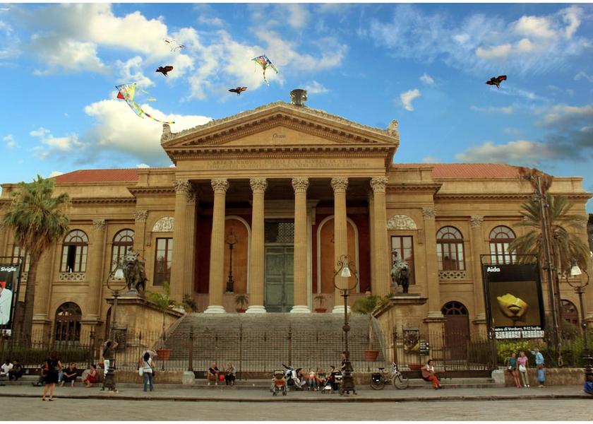 Sicily Palermo Exterior Detail