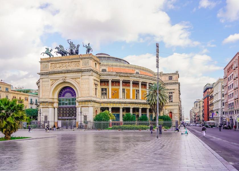 Sicily Palermo Exterior Detail
