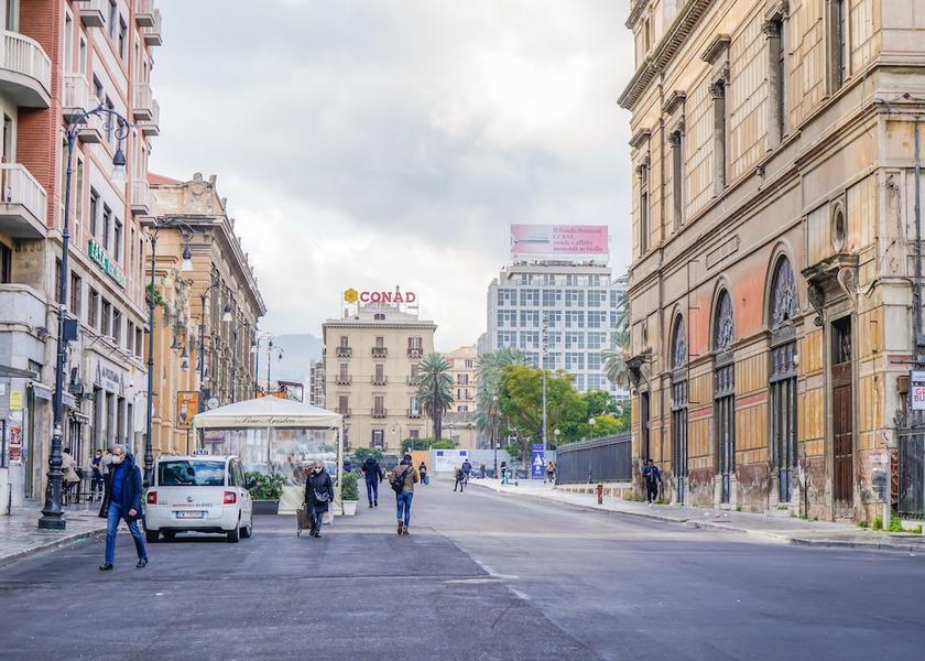 Sicily Palermo Exterior Detail