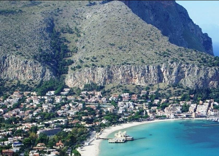 Sicily Palermo Aerial View