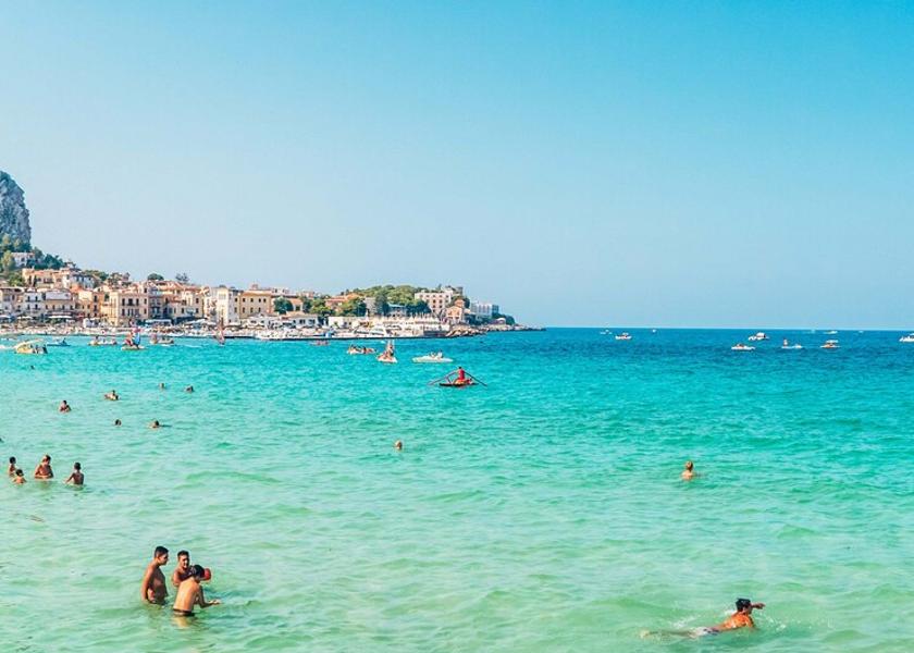 Sicily Palermo Beach