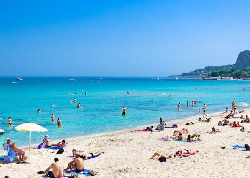 Sicily Palermo Beach