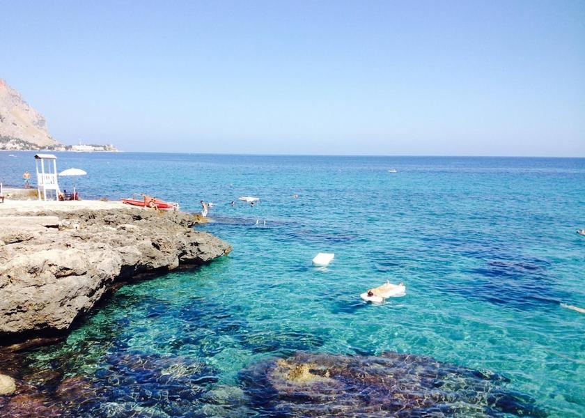 Sicily Palermo Beach