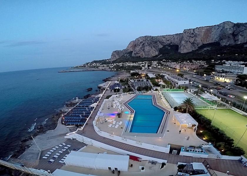 Sicily Palermo Aerial View