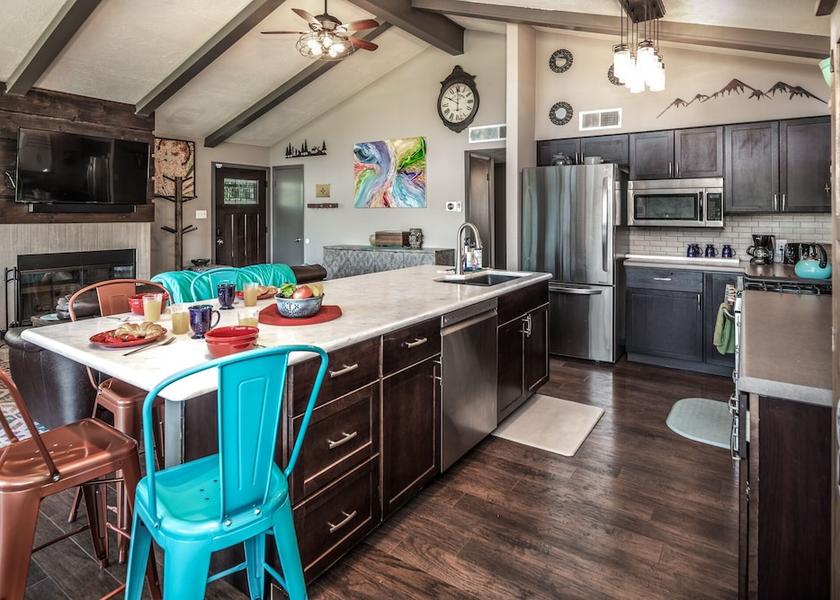 New Mexico Ruidoso Kitchen