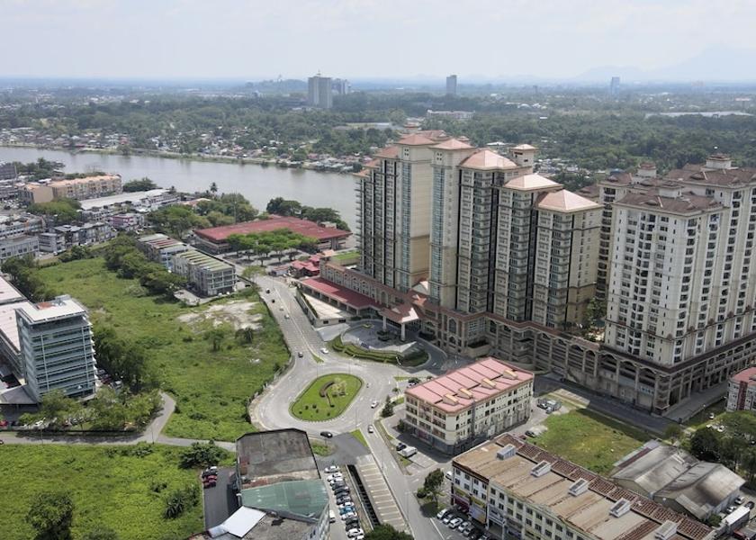 Sarawak Kuching Property entrance