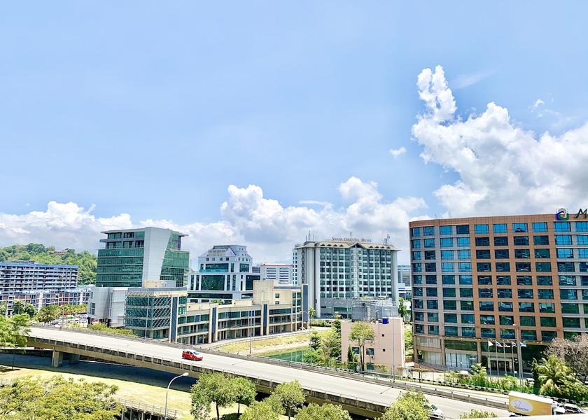 Sabah Kota Kinabalu City view from property