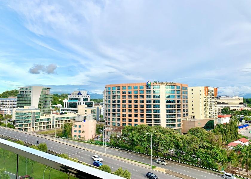 Sabah Kota Kinabalu City view from property