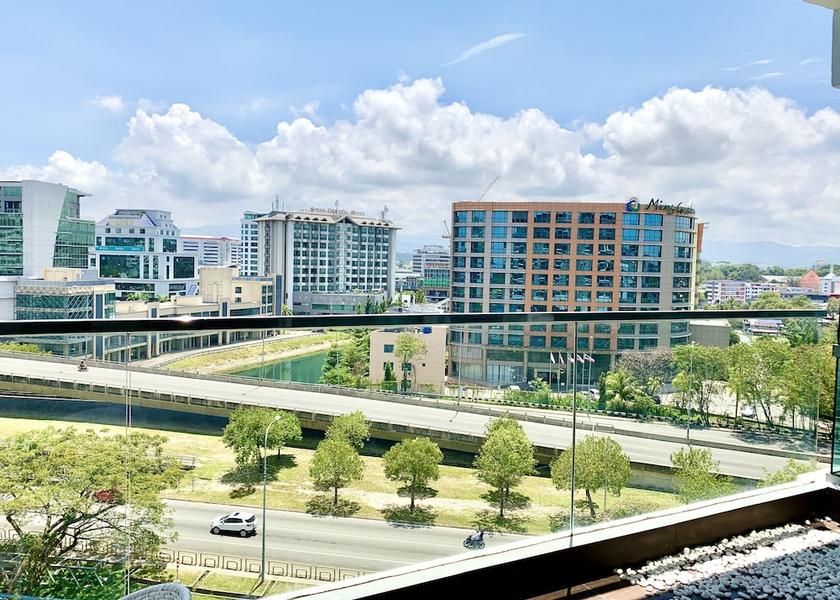 Sabah Kota Kinabalu City view from property