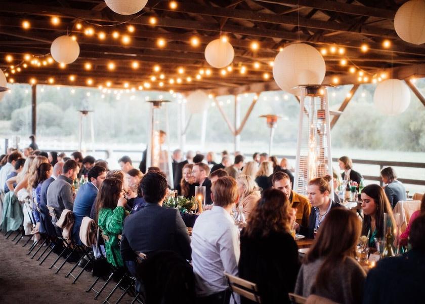 Washington Friday Harbor Outdoor Wedding Area