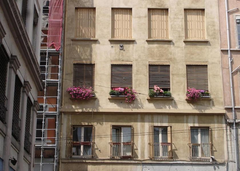 Auvergne-Rhone-Alpes Lyon Exterior Detail