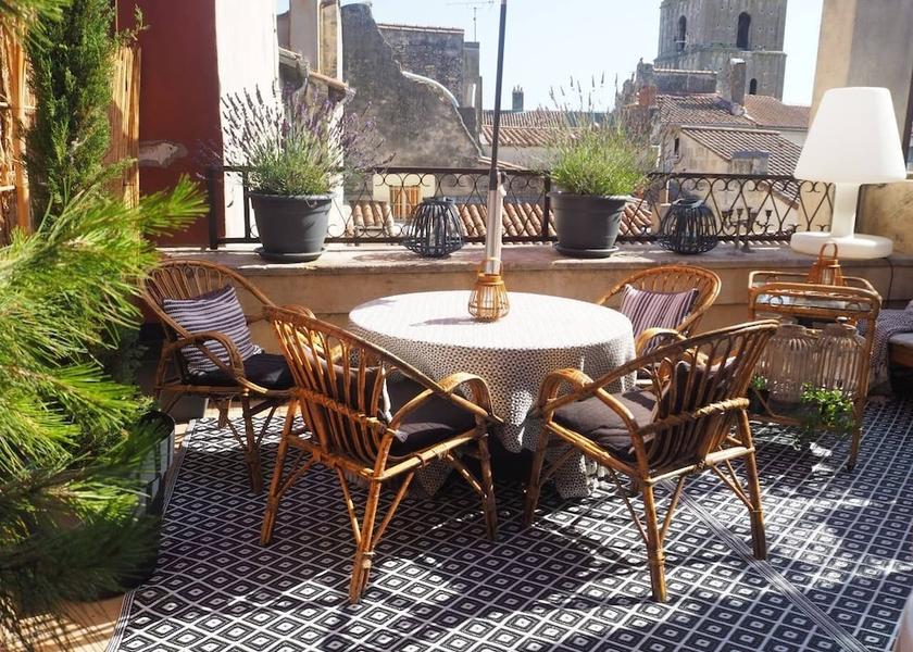 Provence - Alpes - Cote d'Azur Arles Terrace