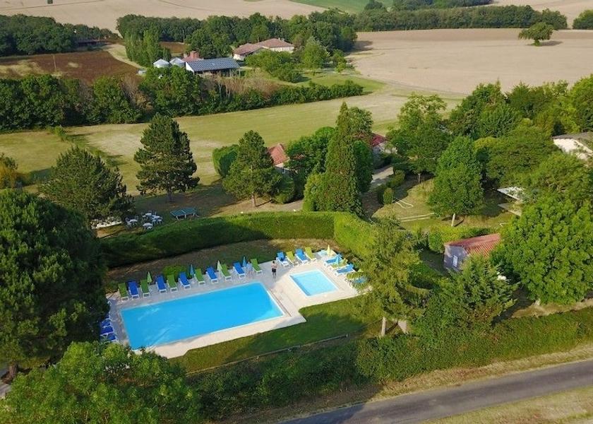 Occitanie Mirepoix Aerial View