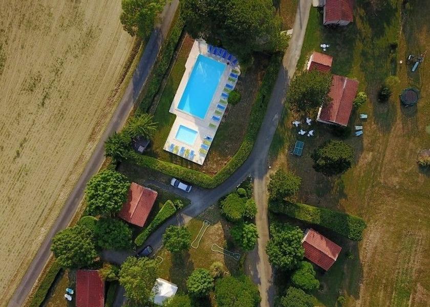 Occitanie Mirepoix Aerial View
