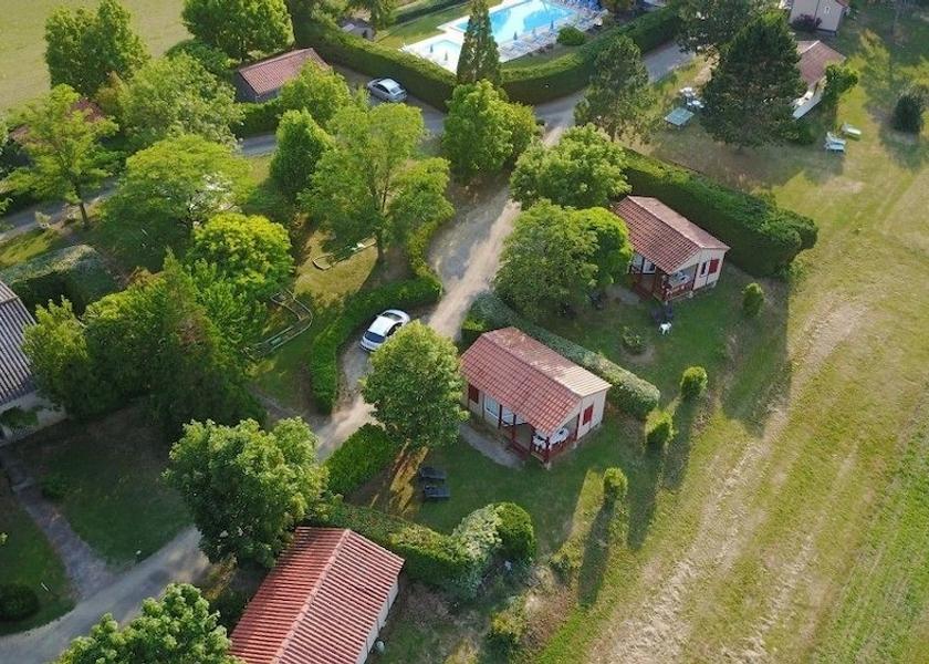 Occitanie Mirepoix Aerial View