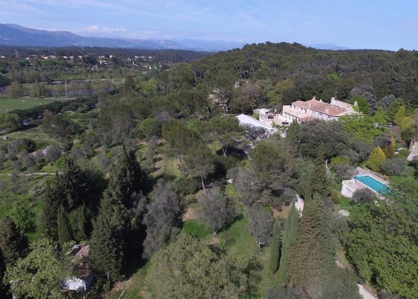 Provence - Alpes - Cote d'Azur Mougins Aerial View
