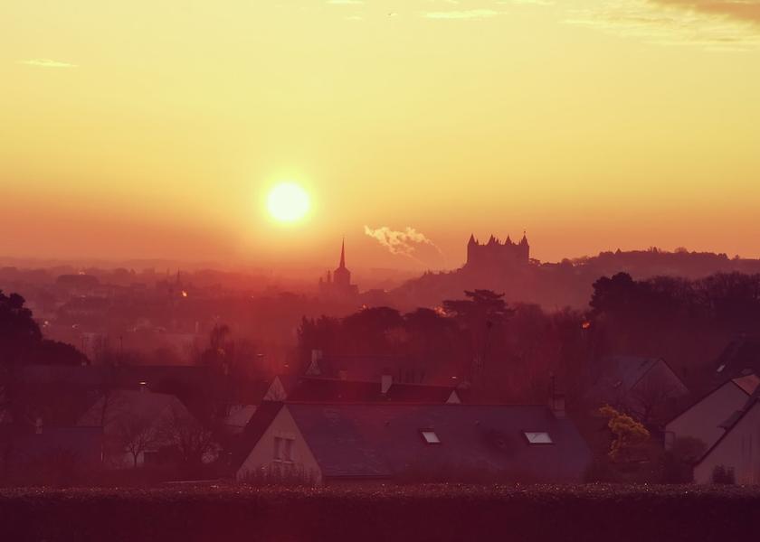 Pays de la Loire Saumur View from Property