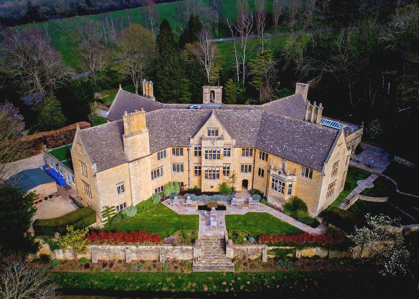 England Broadway Aerial View