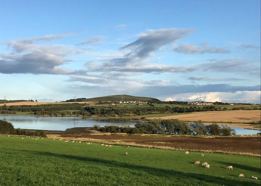 Scotland Dunfermline Aerial View