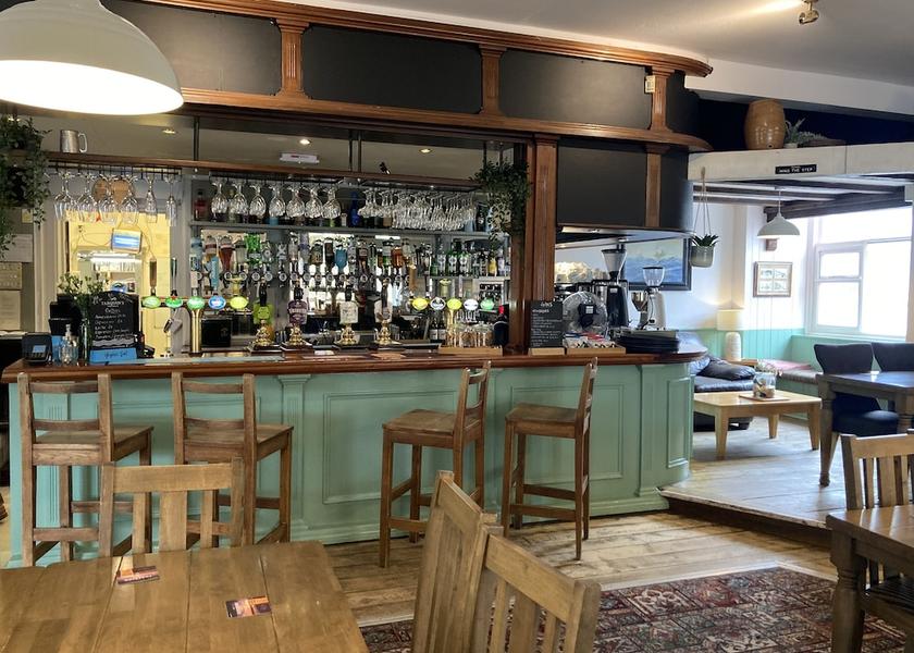 England Fowey Interior Entrance