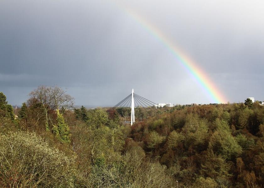 Scotland Glenrothes View from Property