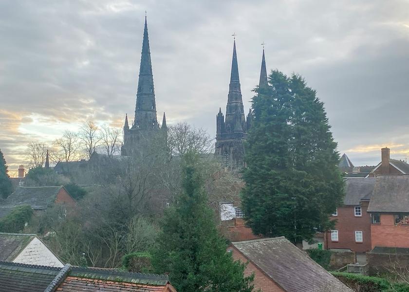 England Lichfield View from Property