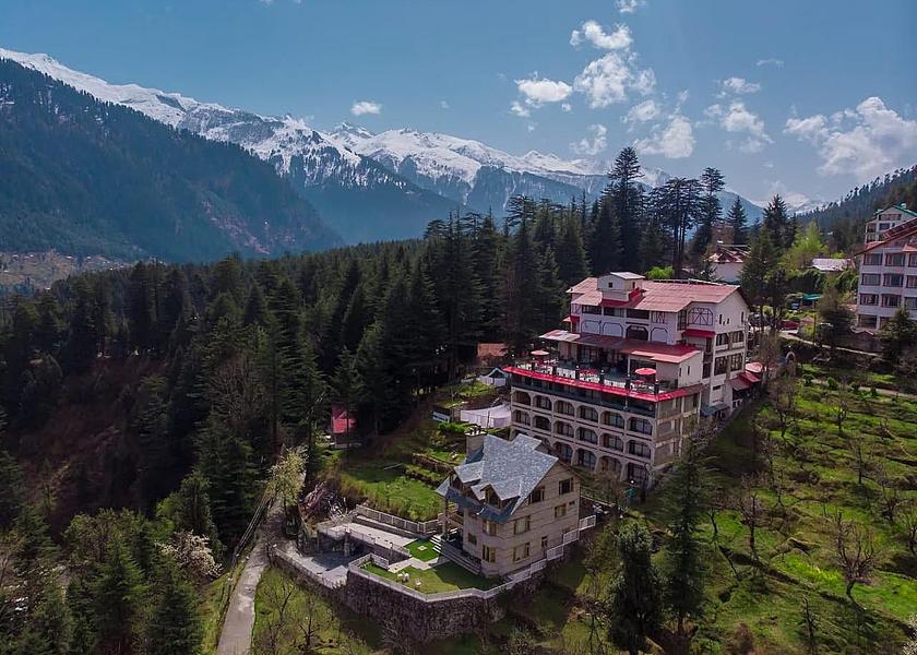 Himachal Pradesh Manali Hotel View