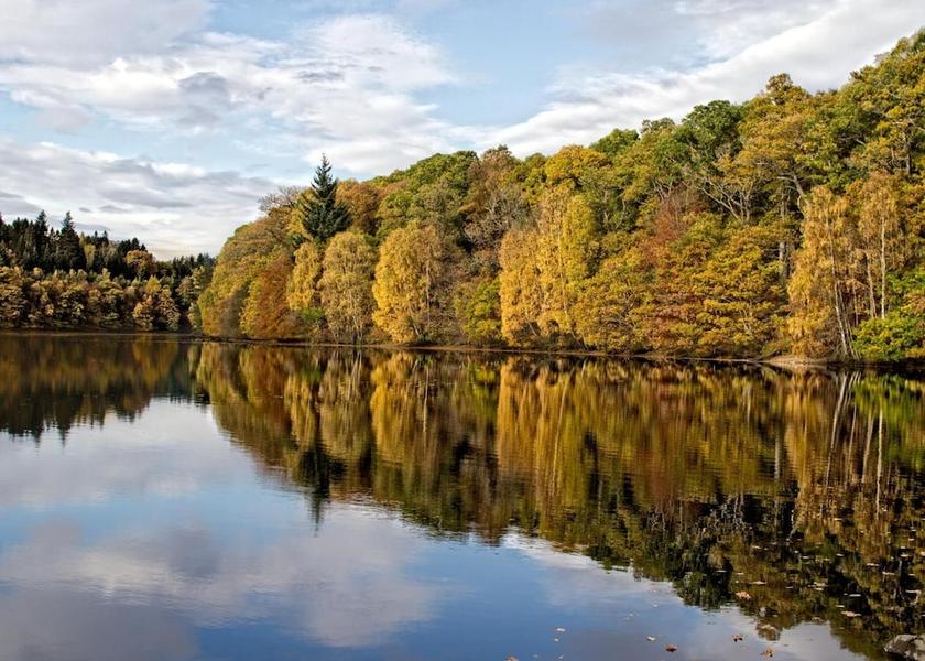 Scotland Pitlochry Lake