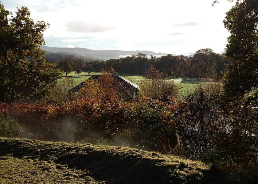 Scotland Pitlochry Land View from Property