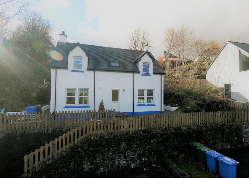 Scotland Portree Facade