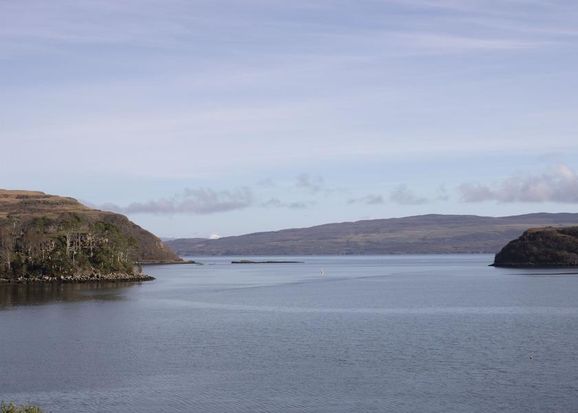 Scotland Portree View from Property