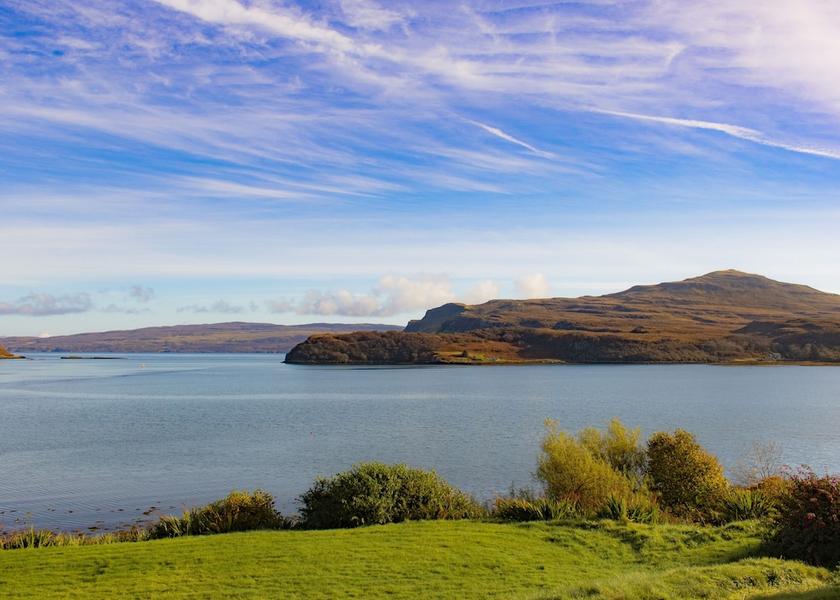 Scotland Portree View from Property