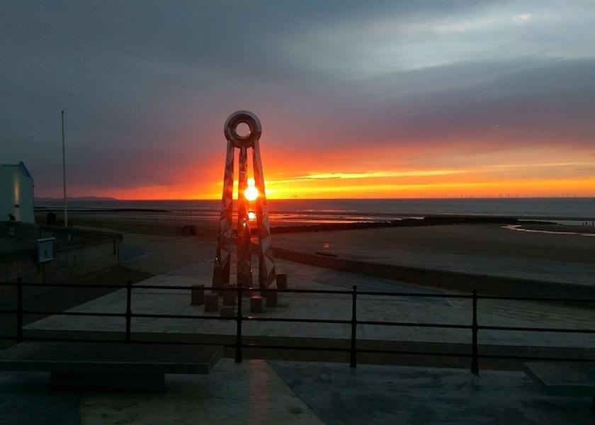 Wales Prestatyn Beach