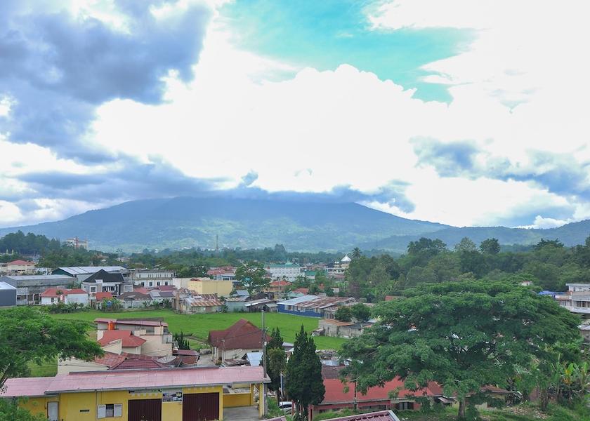 West Sumatra Bukittinggi View from Property