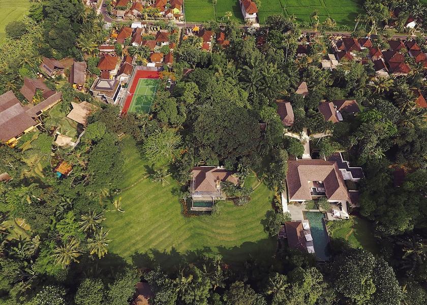 Bali Tabanan Aerial View
