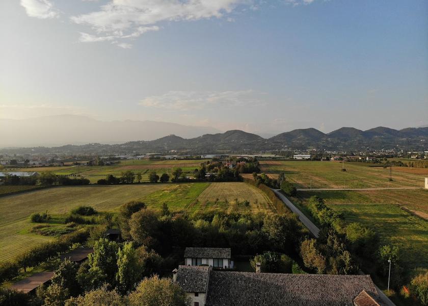 Veneto Asolo Aerial View