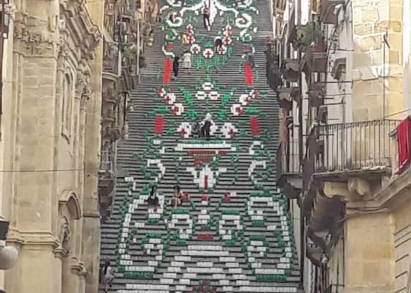 Sicily Caltagirone Exterior Detail