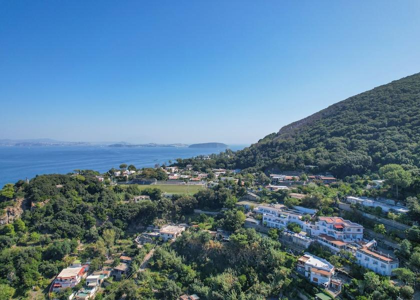 Campania Casamicciola Terme Aerial View