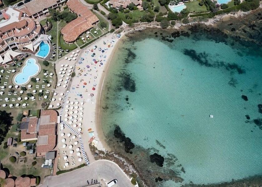 Sardinia Golfo Aranci Aerial View