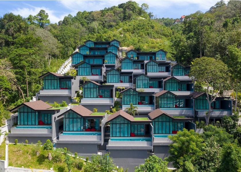 Phuket Patong Aerial View