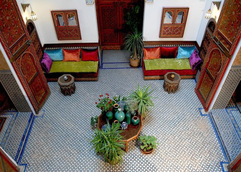 Fès-Meknès Fes Courtyard
