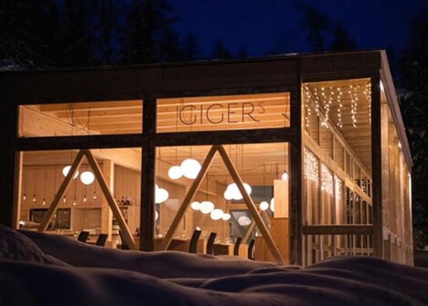 Graubuenden Sils im Engadin-Segl Restaurant