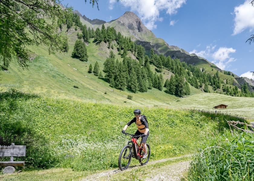 Graubünden Samnaun Bicycling