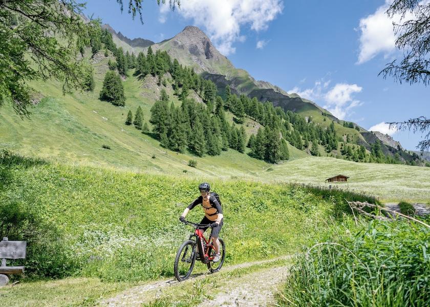 Graubünden Samnaun Bicycling