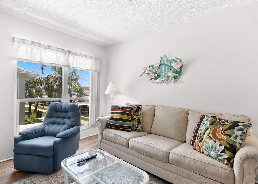Florida Madeira Beach Living Area