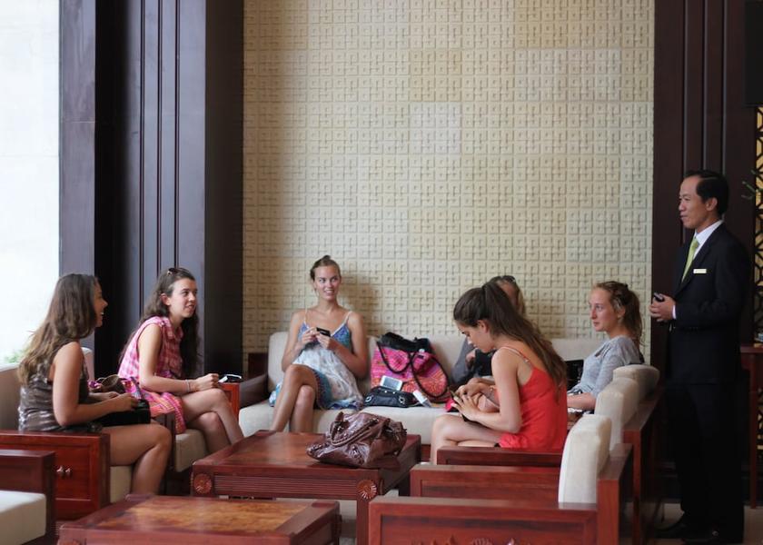 Hue Municipality Hue Lobby sitting area