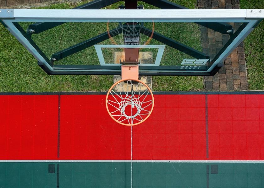 Florida Plantation Basketball Court