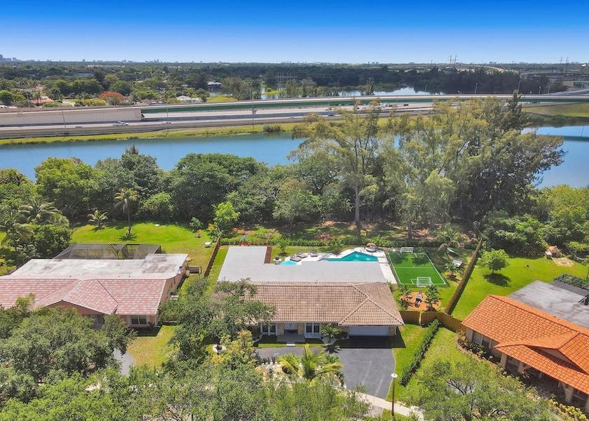 Florida Plantation Aerial View